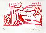 Carta canta 06 (Hotel des Princes), Pierre&nbsp;ALECHINSKY