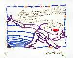 Carta canta 10 (Re�u de M.Stock), Pierre&nbsp;ALECHINSKY