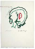 Central Park (ets / etching / eau-forte), Pierre&nbsp;ALECHINSKY