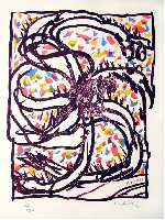 Jantes et jambes, Pierre&nbsp;ALECHINSKY