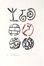 Sept signaux pour Odessa, Pierre&nbsp;ALECHINSKY