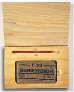 Wirtschaftswert / Signiertusche, Joseph&nbsp;BEUYS