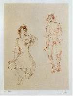 Deux figures, Leonor&nbsp;FINI
