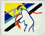 Man met rode waterslang, Roger&nbsp;RAVEEL