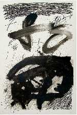 Calligraphique, Antoni&nbsp;TAPIES