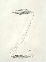 Ciseaux, Antoni&nbsp;TAPIES