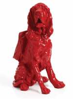 Cloned Red bloodhound with Backpack, William&nbsp;SWEETLOVE