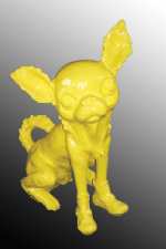 Cloned Yellow Chihuahua with sneakers, William&nbsp;SWEETLOVE
