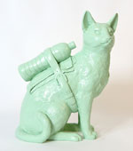 Cloned Pastel Green Cat, William&nbsp;SWEETLOVE